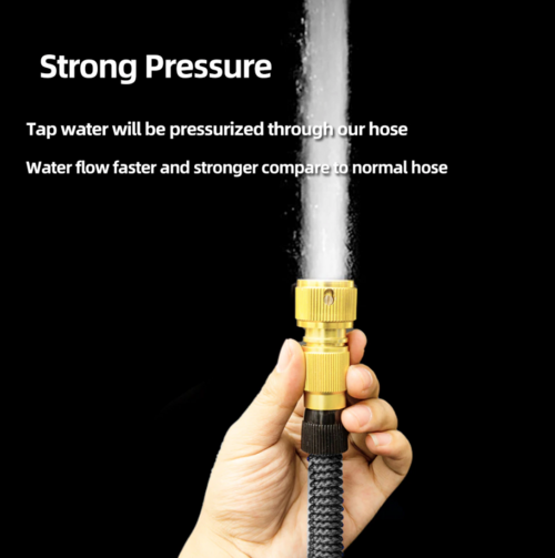 4X Stronger Deluxe Expandable Flexible Garden Hose Water Hose 25, 50,